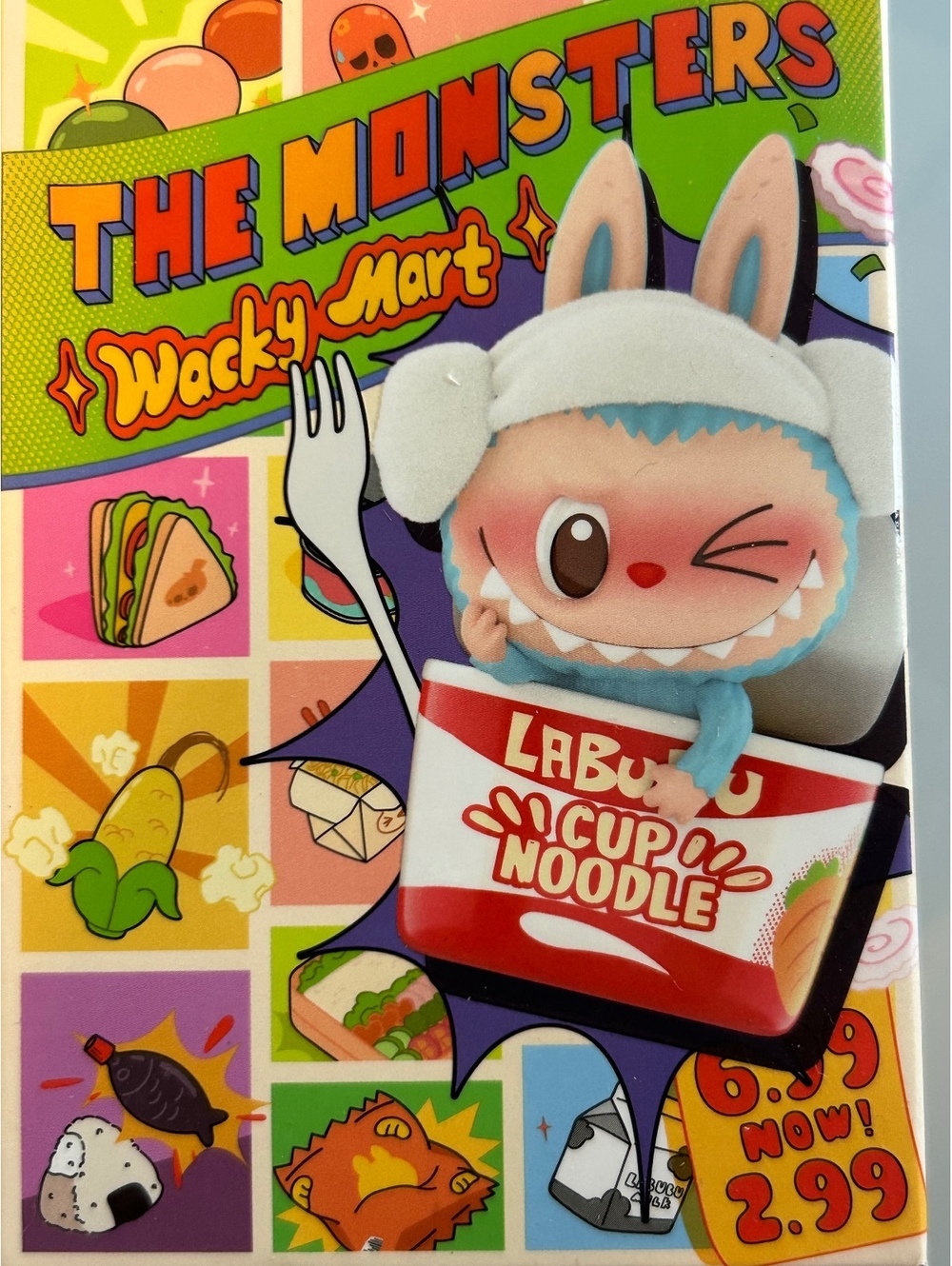 Wacky Mart blind box unopened new Labubu Monsters figure